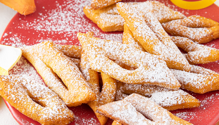 Pour le carnaval, beignets à la fleur d'oranger