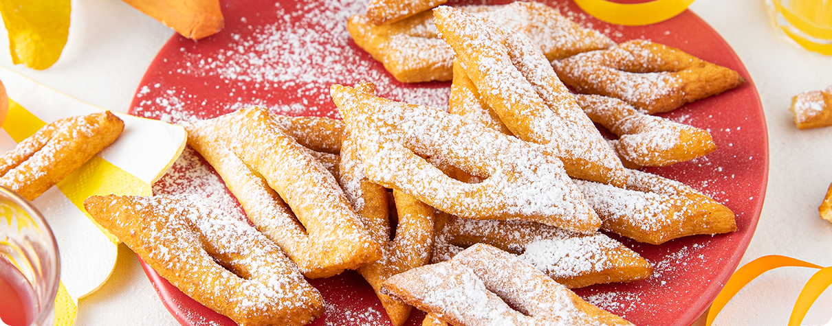 Pour le carnaval, beignets à la fleur d'oranger