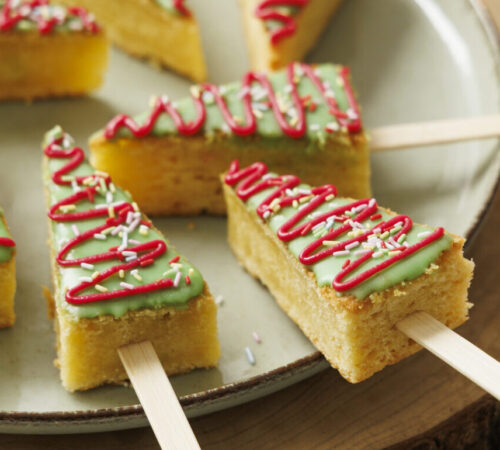 Gateaux-en-forme-de-sapin-noel